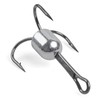 Snagging Weighted Treble Hooks, 5pcs Snagging Hooks Large Weighted Fishing