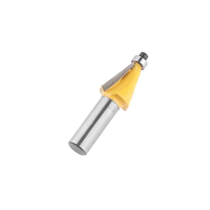 15 Degree Chamfer and Bevel Edge Router Bit Carbide Tipped