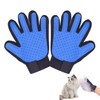 2-in-1 Pet Grooming Gloves Set for Dogs & Cats, Dual