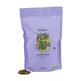 Flor Paz Orgánico Toronjil Anochecer Infusión Relajante Dormir Cafeína Hoja Suelta 200