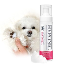 HYPONIC Hypoallergenic Premium Waterless Shampoo for All Pets (Scented, 6.4 oz) - Natural Dry Shampoo, Waterless Foam, Grooming for Dogs and Cats