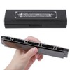 24 Hole Tremolo Harmonica C Key Wind Musical Instrument for