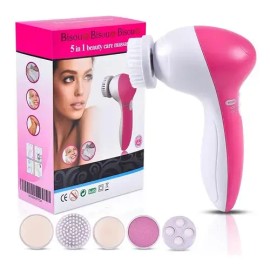 Cepillo Facial Limpieza 5en1 Exfoliante Rostro Belleza                                                                                                