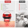 Schröpfgerät Elektrisch Infrarot mit 9-stufiger Temperatur und Saugkraft, Elektrische Schröpftherapie,