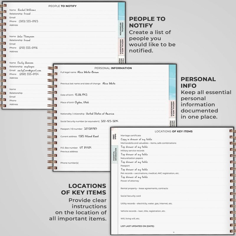 Clever Fox Clever Fox Peace of Mind Planner C Guided