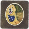 Caroline's Treasures Golden Retriever Foam Coasters (Set of 4), 3.5"