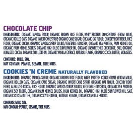 Zbar Protein Chocolate Chip and Cookies 'n Creme 24ct