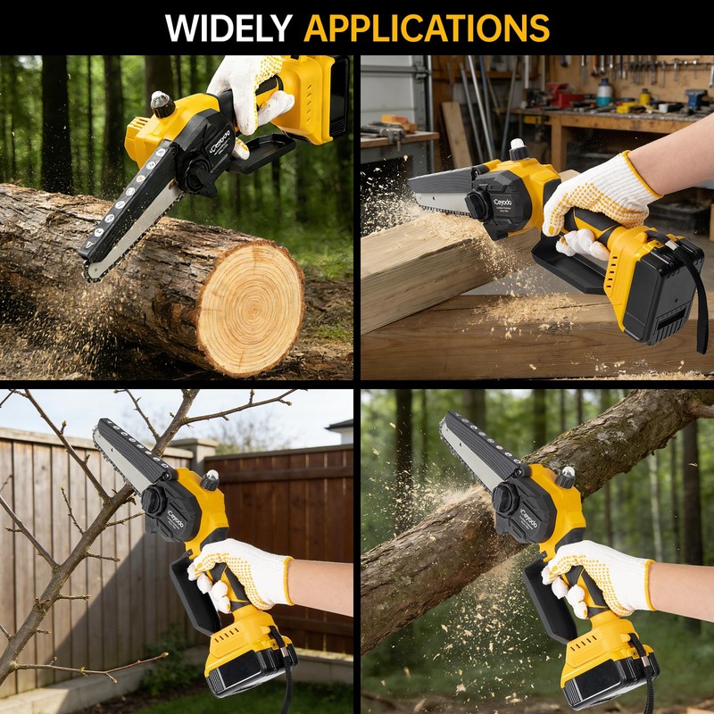 Mini Chainsaw Cordless Compatible with Dwt 20V MAX, 6 Inch