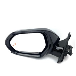 Spieg Driver Side Mirror for 2016-2022 Toyota Prius | Left Side View Mirror Assembly with Power Adjustment Heated Glass Blind Spot Monitor Manual Folding | Paint to Match 6 Pins TO1320357