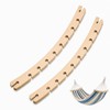 2 Pack Wooden Hammock Spreader Bars, Detachable Replacement Bars
