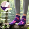 WeciBor Sportsocken Atmungsaktives Kurz Socken Damen Anti-Blasen Knöchelsocken, 4 Paar