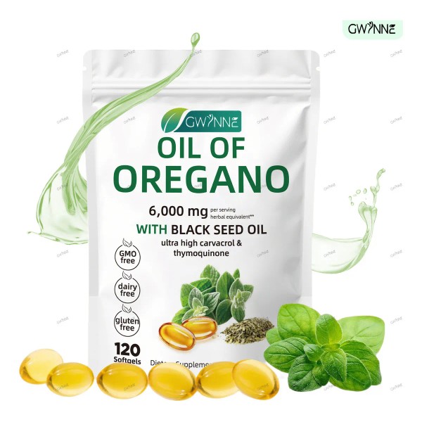 Gwynne 120 Cpsulas Micro Ingredients Aceite De Organo Cpsulas Oil
