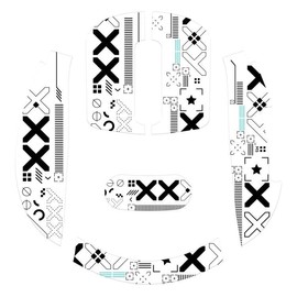 ATTACK SHARK X3 Mouse Anti-Slip Grip Tape, Professional Mice Upgrade Kit, Sweat Resistant, Cut to Fit, Easy to Use, Only Mouse Grip Tape, Mouse NOT Included