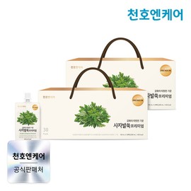 Cheonho En Care (현대Hmall)천호엔케어 강화사자발쑥 진액 프리미엄 100ml 30팩 2박스 Hyundai Hmall Cheonhoen Care Strengthened Lion's Mane Mugwort Essence Premium 100ml 30 Packs 2 Boxes