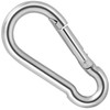 5 x Carabiner Hook Clip Heavy Duty Snap Hook Spring