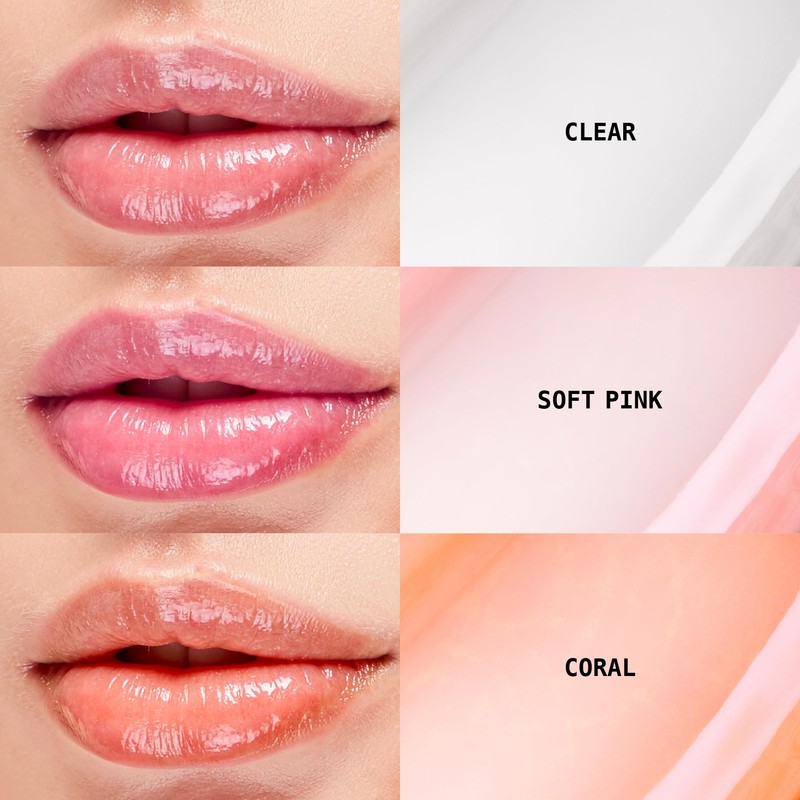 Ruby Kisses Lip Oil Booster, Hydrating Lip Gloss with Nourishing