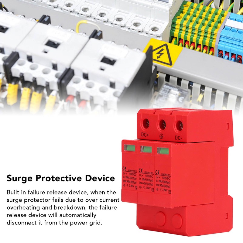 Surge Protective Device 40KV Quick Response High Safety Photovoltaic DC