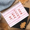 TFKFJLF Coquette Pink Preppy Aesthetic Spiral Journal Notebooks Back to
