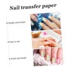 BIUDECO 6pcs Nail Transfer Paper Japanese Style Nail Art Stickers