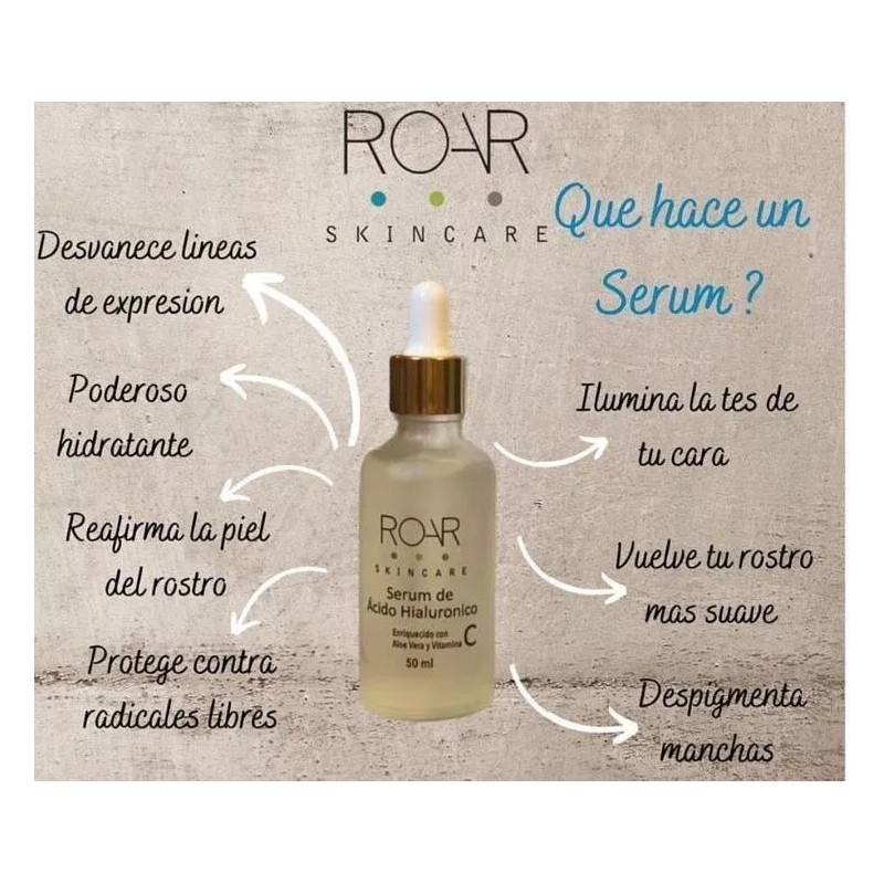 ROAR Skincare Sérum De Ácido Hialurónico 50ml Roar Skincare
