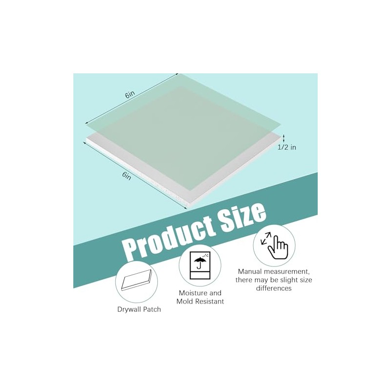 Amylove Drywall Repair Panel Drywall Patch Panel Repair for Mend