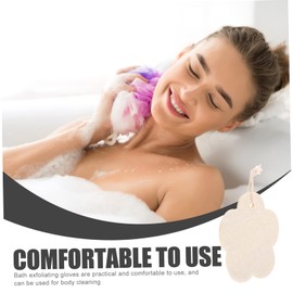WOONEKY Shower Wash Loofah Sponge Bath Shower Loofah Scrubber Body Exfoliating Scrub