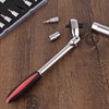 wanlvkang Dual 3/8 and 1/4 Drive Flex Head Ratchet, 72-Tooth