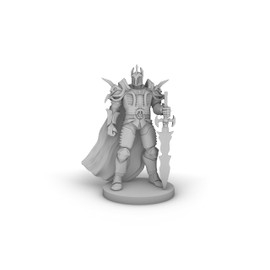 Fallen Paladin Tabletop DND Gaming Miniature