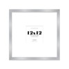 12x12" Square Picture Frame, Display Pictures 8x8" With Mat or
