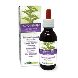 European Bugleweed or Gypsywort (Lycopus europaeus) herb Alcohol-Free Mother Tincture Naturalma | Liquid Extract Drops 120 ml | Food Supplement | Vegan