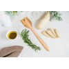 Lipper International Olive Wood Spatula for Cooking, Mixing, and Serving,