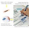 Gradient Sticky Notes Tabs, Transparent Sticky Tabs, Index Tabs, Sticky