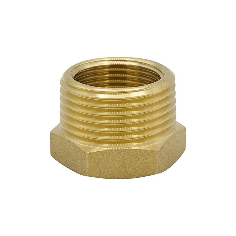 VARIOSAN Double nipple, AG/AG, brass, suitable for drinking water