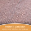 Hejo 6 Pack Extra Large Plastic Dust Sheets for Decorating