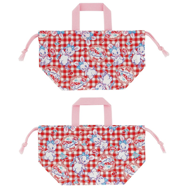 Skater KB7-A Children's Bento Bag, Drawstring Lunch Bag, Made in