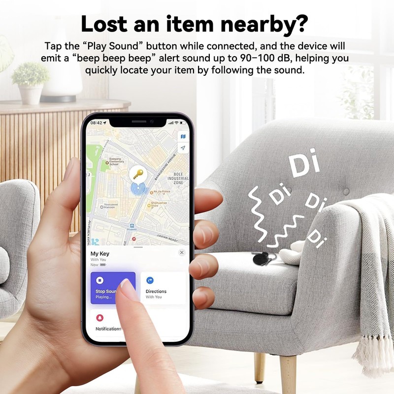 aceyoon Smart Tag Tracker for Apple, Pack of 2 Mini