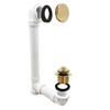 Westbrass 494244H-01 SCH. 40 PVC Bath Waste & Overflow Assembly