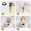 ONEWISH Touch Table Lamp for Bedroom, 3-Way Dimmable Gold Bedside