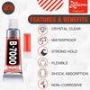 B-7000 Craft Glue for Jewelry Making - 3ml/0.1oz (15 Pack)