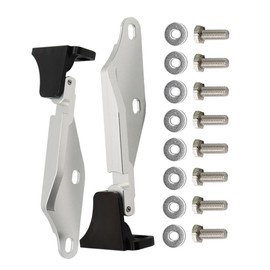 MACHSWON Aluminum Alloy - Quick Release Bonnet Hood Hinge Latch Kit, Compatible with Honda CIVIC EK 1996-2000, CRV RD 1995-2001 Compatible with Acura INTEGRA 1994-2001