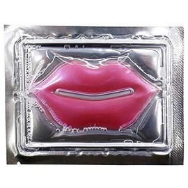 Adofect 30 máscaras de labios de colágeno de cristal, almohadillas de labios de colágeno ideales para hidratar, eliminar la piel muerta, antiagrietamiento y antienvejecimiento y rellenar tus labios (rosa)