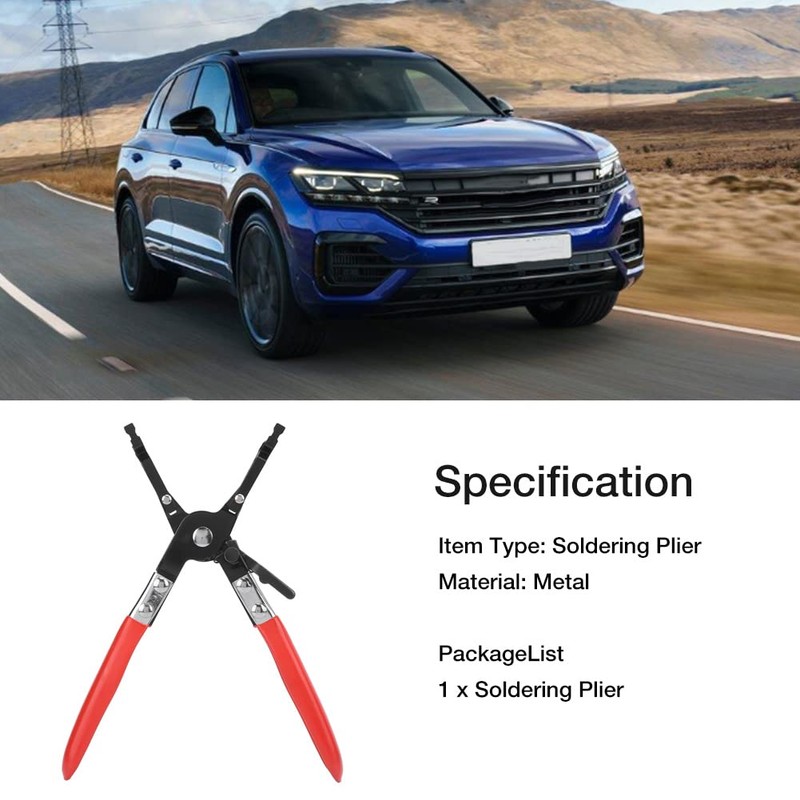 Akozon Car Soldering Pliers, Metal Soldering Pliers, Multifunction Wire Welding