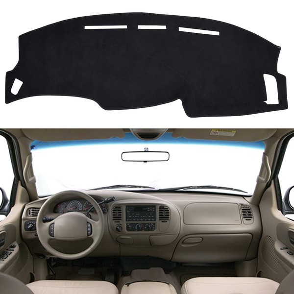 SPEEDWOW Dashboard Dash Board Cover Mat Carpet Compatible with F150