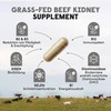 Grass Food Dried Cattle Kidney - 270 Capsules, Organically Certified