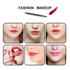 Uonlytech 100pcs Disposable Lip Brushes Multifunction Lip Gloss Applicators Lipstick