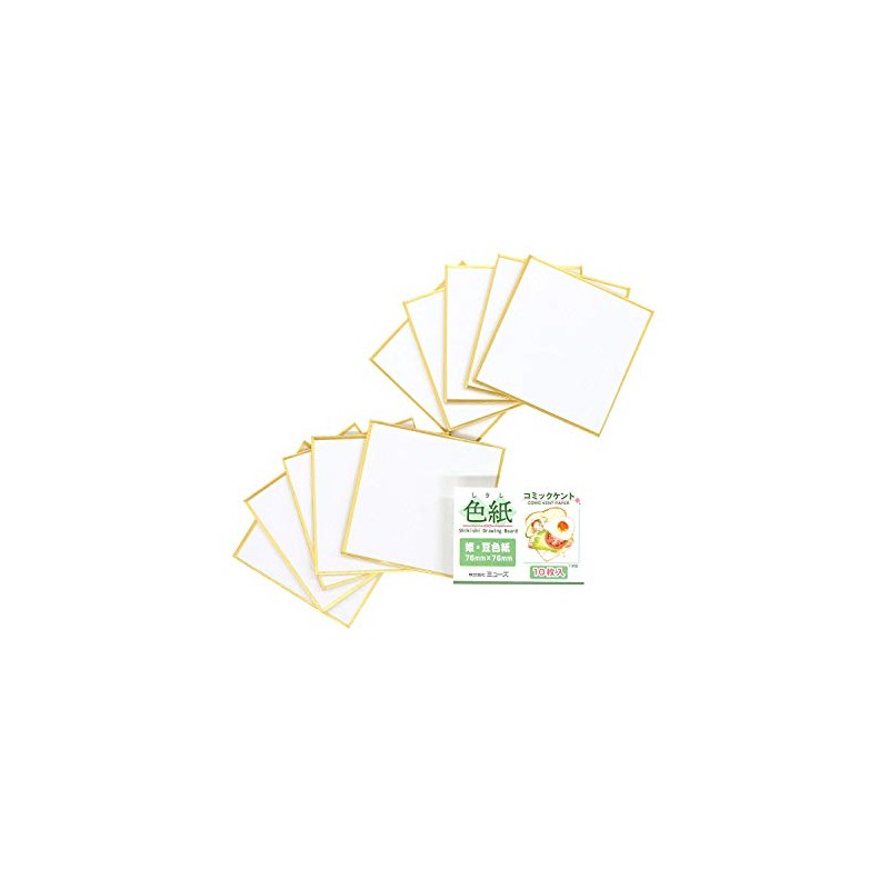 Muse SDB-MCK-S Comic Kent Paper Princess Bean Shikishi, Pack of