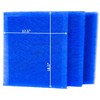 RayAir Supply 20x20 MicroPower Guard Air Cleaner Replacement Filter Pads (3 Pack) BLUE