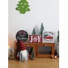 Christmas Tiered Tray Décor Set of 7, Merry Christmas Farm