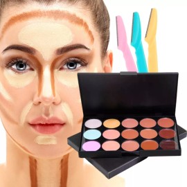 Paleta Correctores + Contorneadores + Perfiladores Ceja
