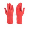 Mommy Son short rubber gloves simple red large 10 pairs